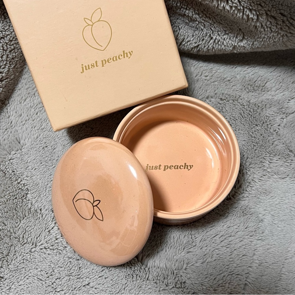 Urban Outfitters Just Peachy Jewelry Dish